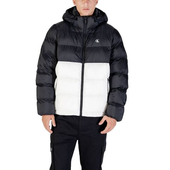 Calvin Klein Jeans Cream Polyamide Men's Coat